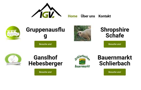 Vorschau von www.igv.at, Innovative Gemeinschaft Voralpenland