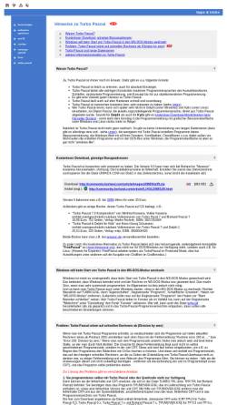 Vorschau der mobilen Webseite www.kreideholen.de, Tipps & Tricks zu Turbo Pascal