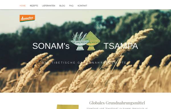 Vorschau von www.tsampa.ch, Sonam's Tsampa