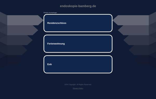 Vorschau von endoskopie-bamberg.de, Kuczera, Dr. Reinhard