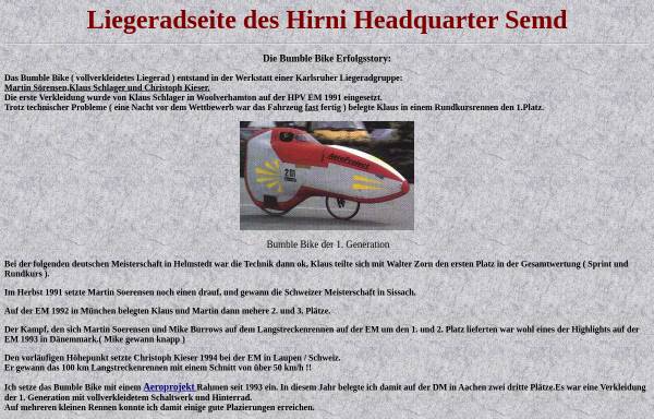 Vorschau von www.hirnisoft.de, Hirni Headquarter Semd