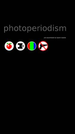 Vorschau der mobilen Webseite www.photoperiodism.com, Photoperiodism