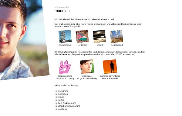 Vorschau von www.manniac.de, Renner, Manfred - Manniac