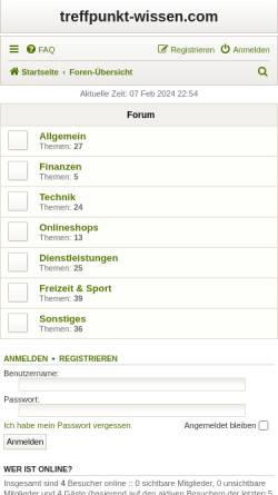 Vorschau der mobilen Webseite www.tischtennis-forum-verden.de, Tischtennis Forum Verden