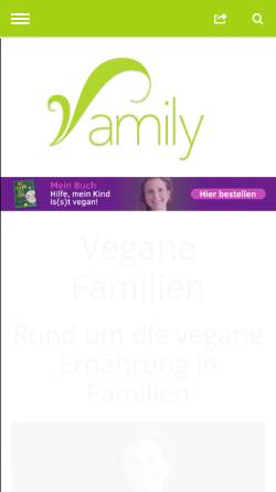 Vorschau der mobilen Webseite www.veggiecafe.de, Veggie Café