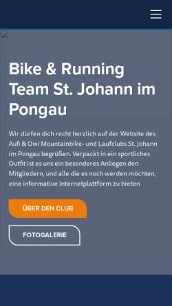 Vorschau der mobilen Webseite www.aufiowi.at, Aufi & Owi MTB- und Laufclub