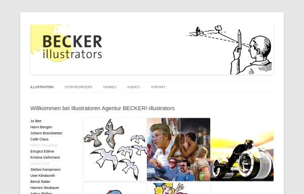 Vorschau von becker-illustrators.de, Becker, Illustrators