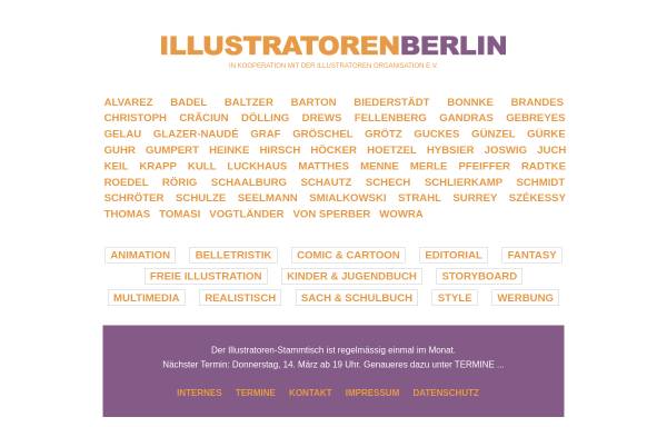 Vorschau von illustratorenberlin.de, Illustratoren Berlin