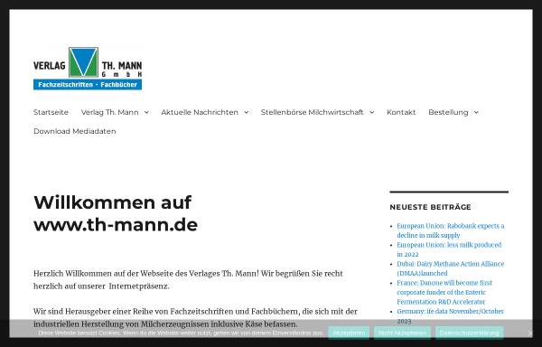 Vorschau von www.th-mann.de, Th.-Mann-Verlag