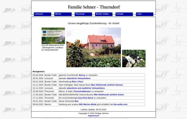 Thurnstock-Limousin - Familie Sehner