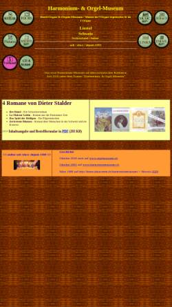 Vorschau der mobilen Webseite www.harmoniummuseum.ch, Harmoniummuseum Liestal