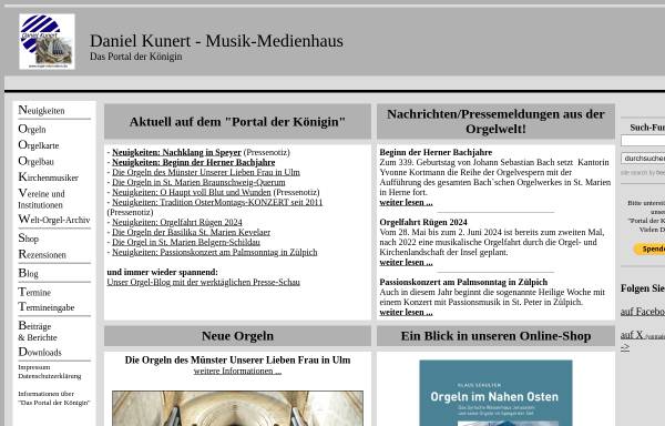 Vorschau von www.orgel-information.de, Orgel-Information