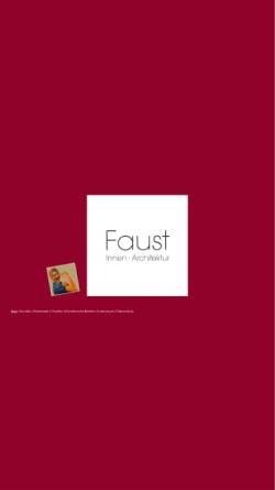 Vorschau der mobilen Webseite www.faust-innenarchitektur.de, Faust, Dorothea