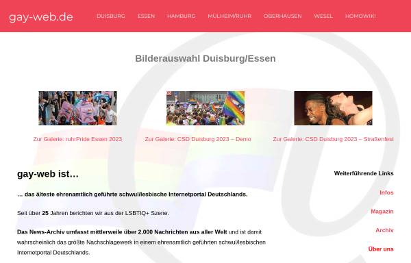 Vorschau von www.gay-web.de, gay-web.de