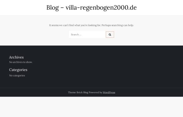 Vorschau von www.villa-regenbogen2000.de, Villa-Regenbogen