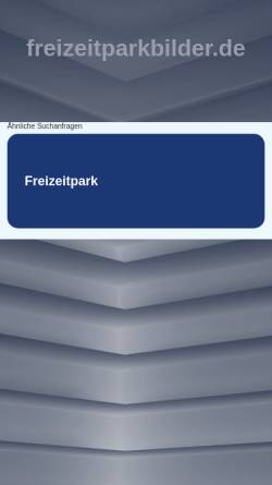 Vorschau der mobilen Webseite www.freizeitparkbilder.de, Freizeitparkbilder
