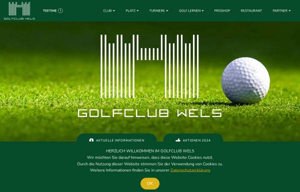 Vorschau von www.golfclub-wels.at, Golfclub Wels