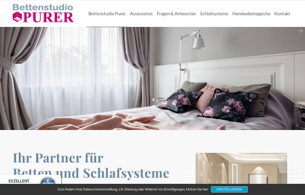 Vorschau von www.purer.at, Purer wohnen & schlafen, Heidemarie Purer