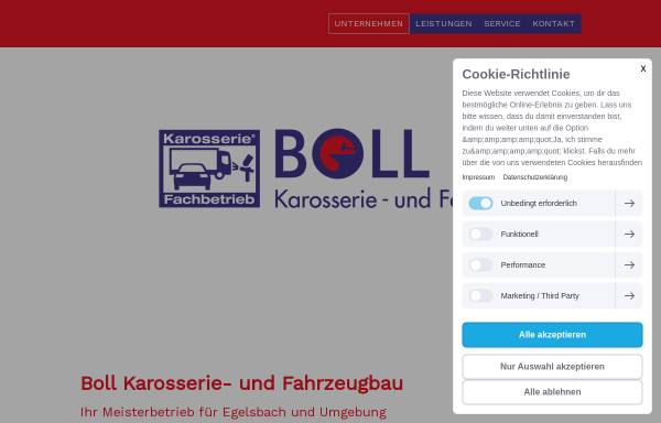Vorschau von www.boll-karosseriebau.de, Boll Karosserie- und Fahrzeugbau