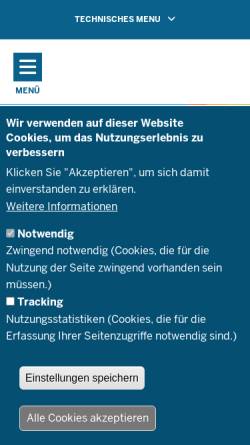 Vorschau der mobilen Webseite www.niers-schwalm.nrw.de, Bewirtschaftungsplanung Niers/Schwalm