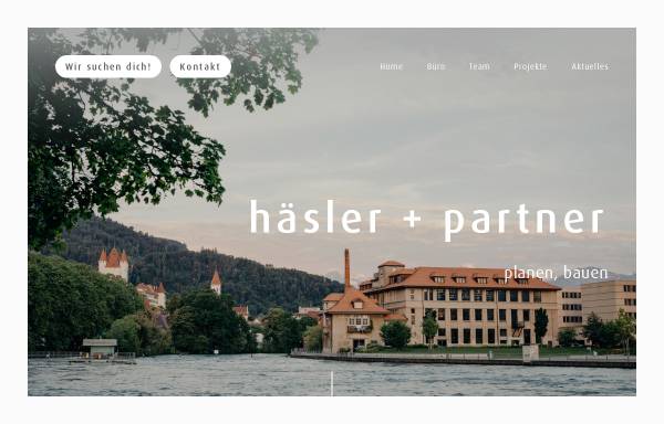 Vorschau von www.haesler.ch, Häsler & Partner AG
