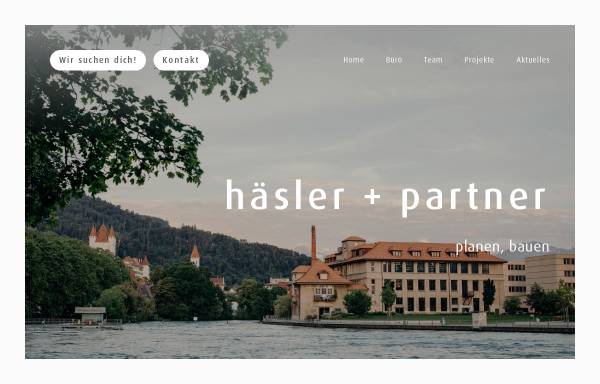 Vorschau von www.haesler.ch, Häsler & Partner AG