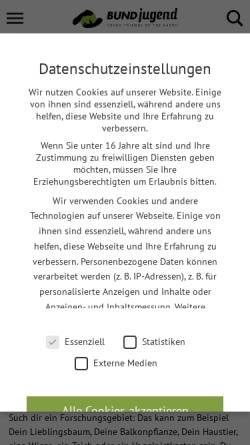 Vorschau der mobilen Webseite www.naturtagebuch-nrw.de, NaturTageBuch