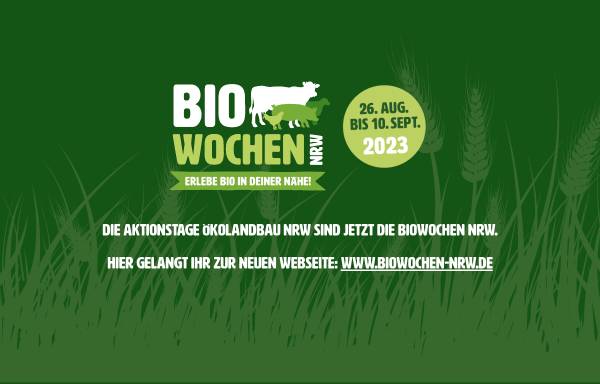 Vorschau von www.oekolandbau-nrw.de, Öko-Landbau in NRW