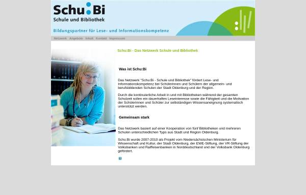 Vorschau von www.schubi-ol.de, Schule und Bibliothek