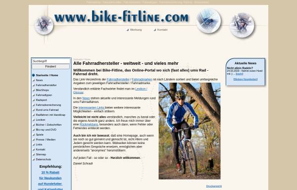 Vorschau von www.bike-fitline.com, Bike-Fitline
