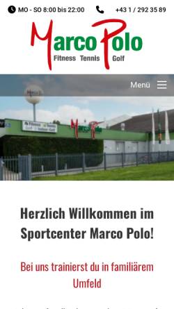 Vorschau der mobilen Webseite www.marco-polo.co.at, Pro Handicap e.U.
