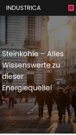 Vorschau der mobilen Webseite www.steinkohle-portal.de, Steinkohle-Portal