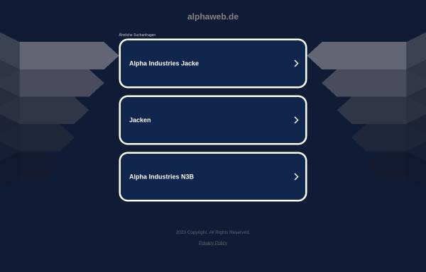 Vorschau von www.alphaweb.de, Alphaweb Media Consulting GmbH