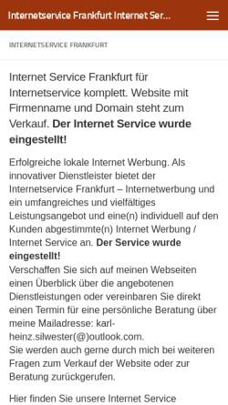 Vorschau der mobilen Webseite ws-comp.de, WS-Comp Internetwerbung