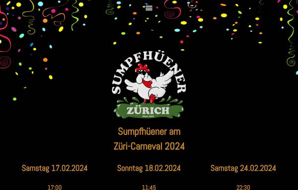 Vorschau von www.sumpfhuener.ch, Sumpfhüener
