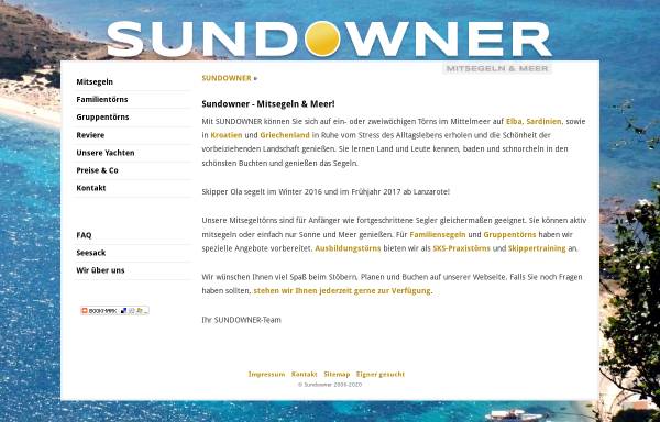 Vorschau von www.sundowner.de, Sundowner Tours
