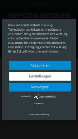 Vorschau der mobilen Webseite www.krauser.de, Krauser GmbH