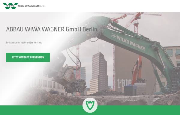 Vorschau von www.abbau-wiwa-wagner.de, Abbau- Wiwa Wagner GmbH