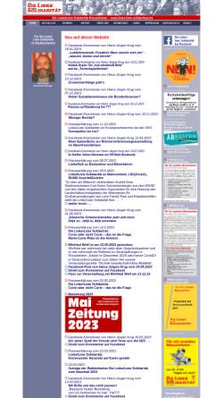 Vorschau der mobilen Webseite www.liste-solidaritaet.de, Die Linke./Liste Solidarität Rüsselsheim