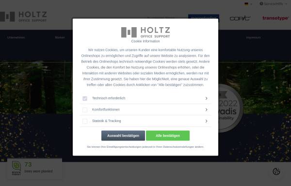 Vorschau von holtzofficesupport.com, Magnetoplan - Holtz GmbH