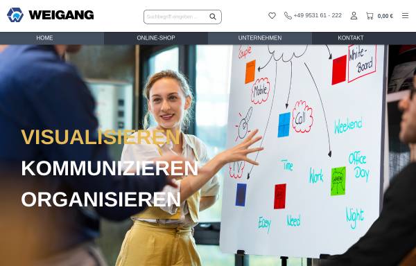 Vorschau von www.weigang.de, WEIGANG-Vertriebs-GmbH
