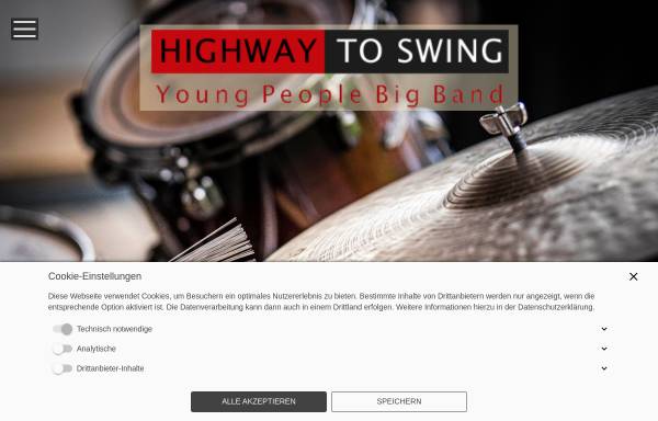 Vorschau von www.young-people.de, Young People Big Band
