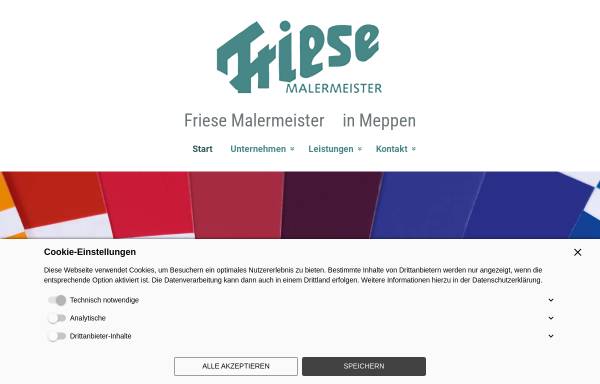 Vorschau von www.maler-friese.de, Malermeister Friese