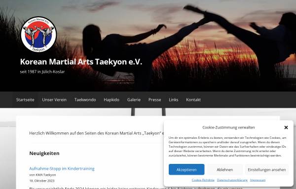 Korean Martial Arts Taekyon e.V.