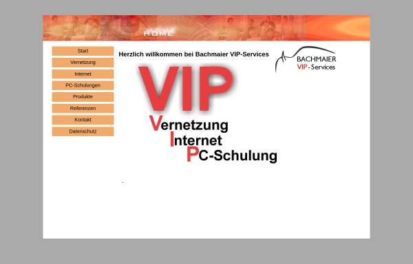 Vorschau von www.bachmaier-vip.de, Hermann Bachmaier VIP-Services