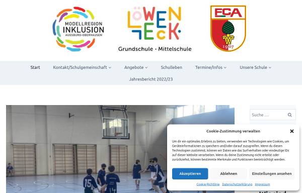 Vorschau von www.loeweneck-volksschule.de, Löweneck Volksschule