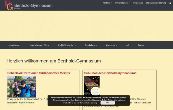 Vorschau von www.berthold-gymnasium.de, Berthold-Gymnasium