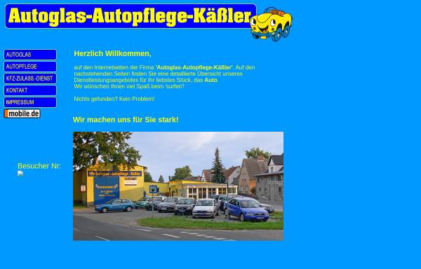 Vorschau von www.autopflege-kaessler.de, Autoglas-Autopflege Käßler