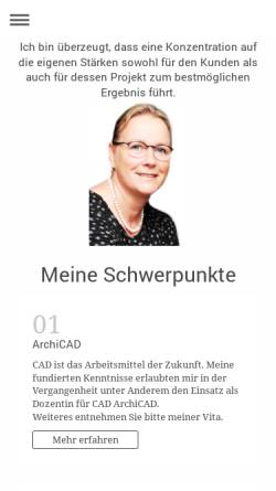 Vorschau der mobilen Webseite www.ulrike-klaschka.de, Ulrike Klaschka