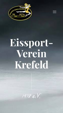 Vorschau der mobilen Webseite www.ev-krefeld.de, EVK Krefeld e.V.